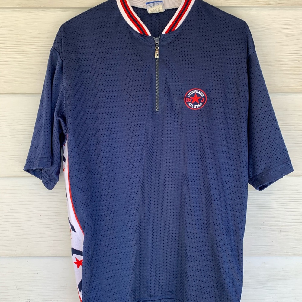 Vintage Made in USA Dr J converse jersey